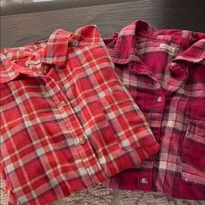 Hollister Flannel lot Size Medium